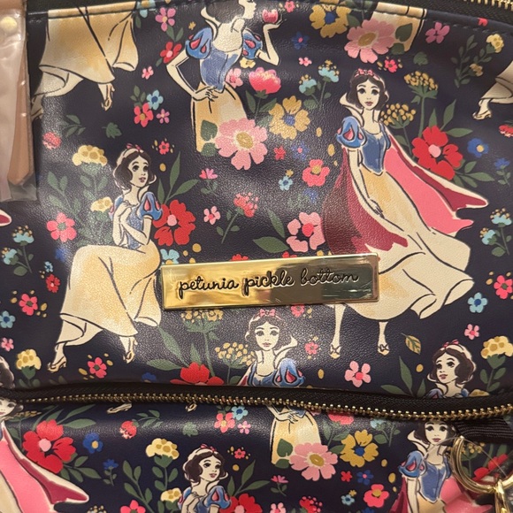 Petunia Pickle Bottom Disney Princess Floral Backpack - Picture 2 of 9